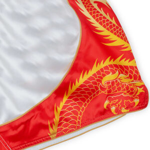 Arif Martial Arts Bespoke Embroidered Tassel Side-Slit Championship Boxing Shorts